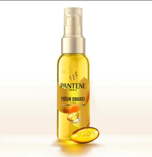 روغن مراقبت از موی ترمیم کننده کراتینه همراه با ویتامین ای ۱۰۰ میل پنتن Pantene pro-v